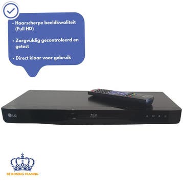 LG BD550 | Blu-ray Speler | DVD speler | Blu ray speler | HD, Verzenden, Zo goed als nieuw, LG