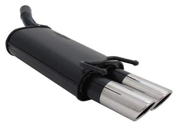 Novus sportuitlaat Opel Corsa B 2x76mm SR-Design einddemper, Verzenden, Nieuw