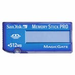 SanDisk Memory Stick Card - 512MB, Verzenden, Zo goed als nieuw