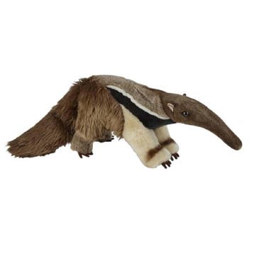 Pluche miereneter knuffel - bruin - 60 cm - bosdieren, Verzenden, Nieuw