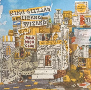 cd - king gizzard &amp; the lizard wizard - SKETCHES OF B..., Verzenden, Zo goed als nieuw