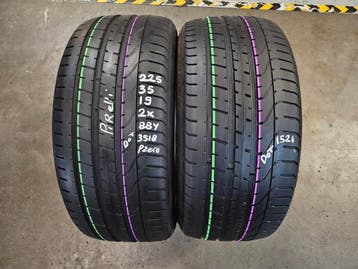 225/35/19 88Y PIRELLI PZERO D18/21 6MM PROFIEL, Auto-onderdelen, Banden en Velgen, Gebruikt, Band(en), Personenwagen, Ophalen