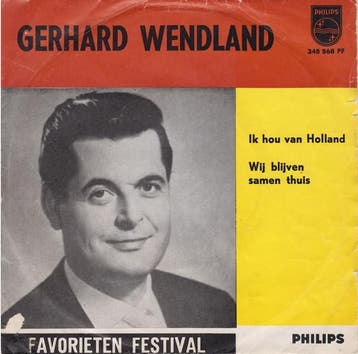 vinyl single 7 inch - Gerhard Wendland - Ik Hou Van Holla..., Verzenden, Zo goed als nieuw, 7 inch, Nederlandstalig