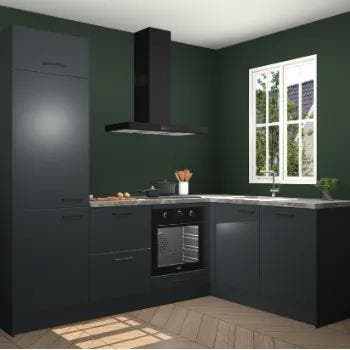 Onyxgrijze keuken Guangzhou 123790, Huis en Inrichting, Keuken | Complete keukens, Verzenden, Nieuw