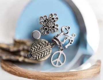 10 x Metalen bedelmix – verschillende bedels en hangers, Ophalen of Verzenden, Nieuw, Bedel