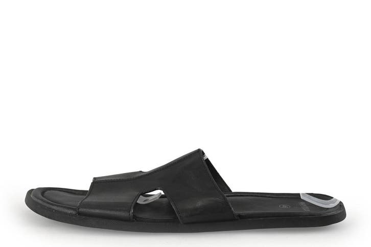 Manfield Slippers in maat 46 Zwart, Kleding | Heren, Schoenen, Zwart, Gedragen, Slippers, Verzenden