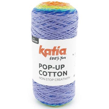 Katia Pop-Up Cotton - 303 Zonnesorbet - Multicolor Mouline, Ophalen of Verzenden, Nieuw