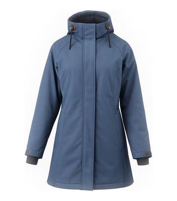 Travelin Jas in maat 38 Blauw, Travelin, Verzenden, Zo goed als nieuw, Blauw