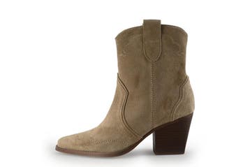 Manfield Cowboy laarzen in maat 38 Beige, Verzenden, Beige, Zo goed als nieuw, Manfield