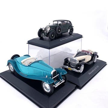 1:43 - Model raceauto (3) - Collection of 3 Classic Luxury, Nieuw
