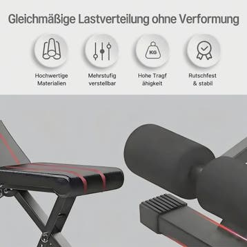 Opvouwbare Trainingsbank met 28 Posities & Push-Up Board - V, Sport en Fitness, Verzenden, Nieuw