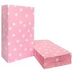 Fako Bijoux - 24 Roze Uitdeelzakjes Met Stippen - 13x8x24cm, Verzenden, Nieuw