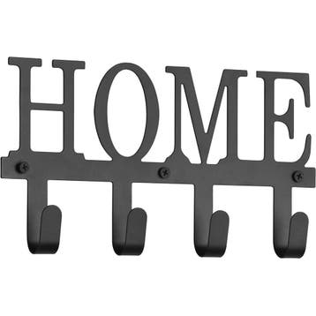 Kapstok - Trion Atik - 4 Haken - Home - Zwart - Metaal, Huis en Inrichting, Woonaccessoires | Kapstokken, Ophalen of Verzenden