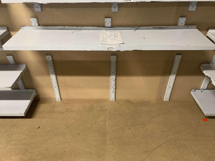 RVS Wandschap schap 180 x 40 cm Horeca, Zakelijke goederen, Horeca | Keukenapparatuur, Nieuw in verpakking, Ophalen of Verzenden
