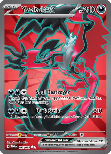 Yveltal ex (POR 105), Ophalen of Verzenden, Nieuw