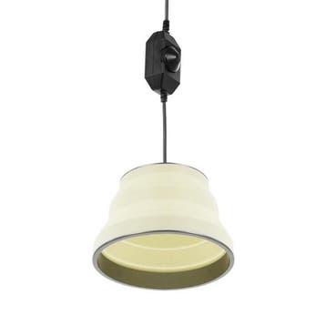 ProPlus Opvouwbare LED hanglamp - siliconen - wit - Ø 15..., Ophalen of Verzenden, Nieuw