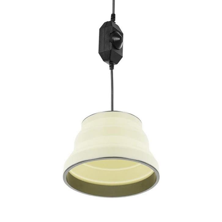 ProPlus Opvouwbare LED hanglamp - siliconen - wit - Ø 15..., Caravans en Kamperen, Kampeeraccessoires, Nieuw, Ophalen of Verzenden