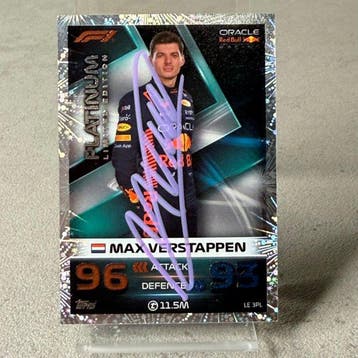 Red Bull Racing - Topps Platinum Limited Edition LE3 PL -, Nieuw