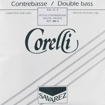 Corelli CO-303-A double bass string A-3 1/2, 100 cm., rope, Ophalen of Verzenden, Nieuw