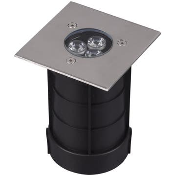 LED Grondspot - Trion Baliyi - Inbouw Vierkant - 3W -, Ophalen of Verzenden, Nieuw, Vloerspot of Grondspot, Led