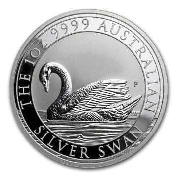 Swan 1 oz 2017 (25.000 oplage), Verzenden, Losse munt, Zilver