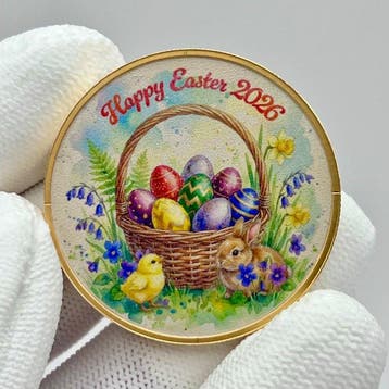 Wereld. 1 Onza 2026 – Easter – 1 oz Silver coin – Ag .999