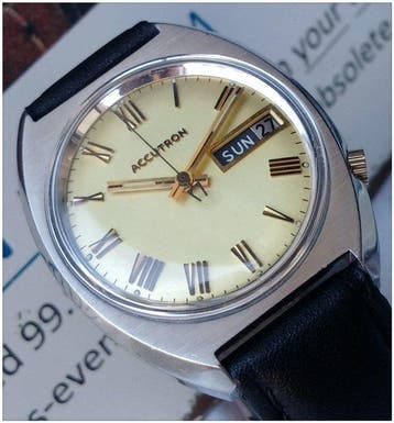 Bulova Accutron 2182-Révisée - Zonder minimumprijs - Heren -, Nieuw