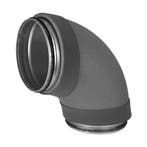 Thermoduct geïsoleerde Spiro bocht Ø 315 mm 90 graden, Ophalen of Verzenden, Nieuw