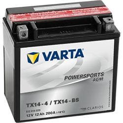 Varta YTX14-BS AGM Accu 12V 12Ah 152x88x147x147, Motoren, Verzenden, Nieuw