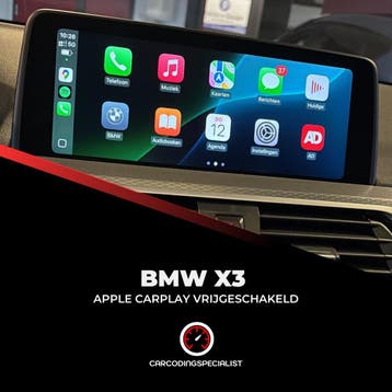 BMW en MINI Apple Carplay activeren / vrijschakelen