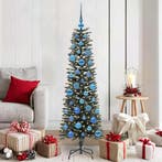 vidaXL Kunstkerstboom met 150 LED Groen 150 cm PVC en, Diversen, Kerst, Verzenden, Nieuw