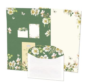 Briefpapier met enveloppen: White Elegance, Janneke, Ophalen of Verzenden, Nieuw in verpakking