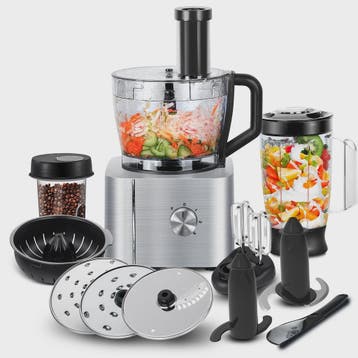 11-in-1 Keukenmachine 1100W met 3.2L Kom & 1.5L Blender - Co, Verzenden, Nieuw in verpakking