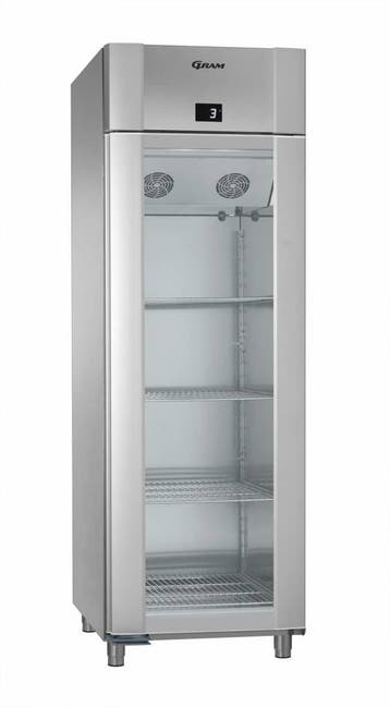 Vario Silver Koelkast Met Enkele Glazen Deur | 2/1 GN | 6..., Verzenden, Nieuw in verpakking