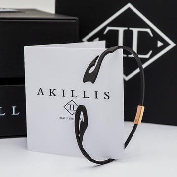 Zonder minimumprijs - Armband Akillis Tattoo * titanium &, Nieuw