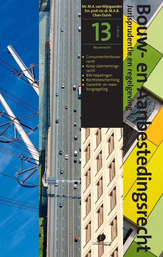 9789462513815 Bouw- en aanbestedingsrecht 13 - Jurisprude..., Boeken, Schoolboeken, Zo goed als nieuw, Verzenden