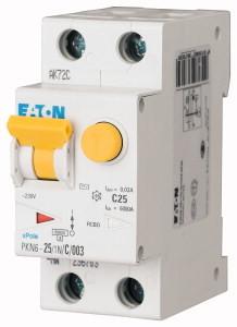Eaton aardlekautomaat / 1-polig + nul, 30mA, B6A /, Doe-het-zelf en Verbouw, Elektra en Kabels, Ophalen of Verzenden, Nieuw, Groepenkast