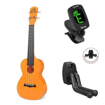 Korala PUC-20 bundel Concert Ukulele Polycarbonaat, Ophalen of Verzenden, Nieuw