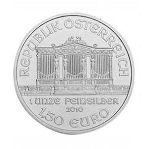 Wiener Philharmoniker 1 oz 2010, Postzegels en Munten, Verzenden, Oostenrijk, Losse munt, Zilver