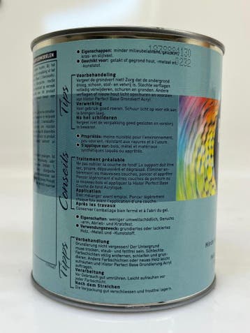 Histor lak mengbasis Zijdeglans SET 3x1L – moet afgetint wo, Minder dan 5 liter, Verzenden, Nieuw, Lak