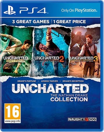 Uncharted the Nathan Drake Collection (PlayStation 4), Verzenden, Gebruikt, Vanaf 12 jaar