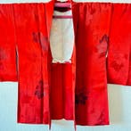 [Prachtig item] Haori-jas van pure zijde met textuurweefsel,