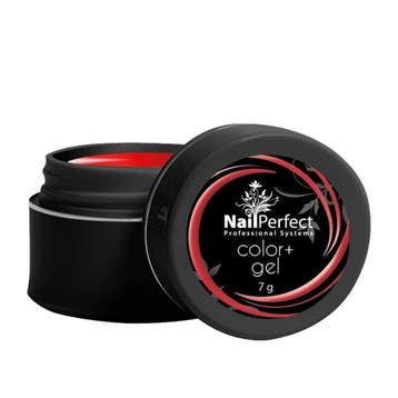 Nail Perfect  Color+ Gel  Red  7 gr, Verzenden, Nieuw