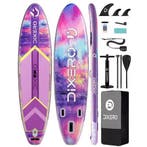 Opblaasbaar SUP board 335 cm met kajak zitje en visfunctie, Verzenden, Nieuw