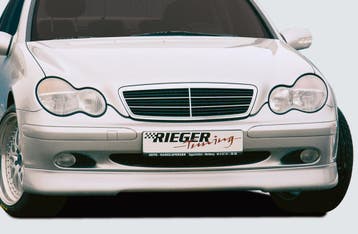 Rieger frontspoiler voor Classic/Elegance | C-Klasse (W203):, Auto-onderdelen, Verzenden, Nieuw, Mercedes-Benz