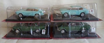 Hachette 1:24 - Modelauto (4) - Lotto con 4 Fiat Story -, Nieuw