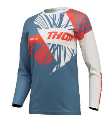 Thor 2024 Sector Split Dames Crossshirt Blauw / Wit maat XS, Ophalen of Verzenden, Nieuw