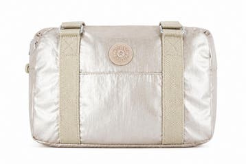 Kipling Handtas Zilver, Verzenden, Zo goed als nieuw
