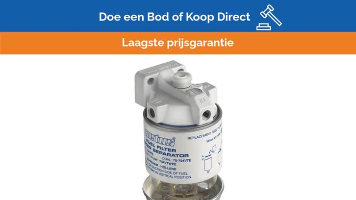 Bieden: Vetus 33VTEBP fuel filter water separator 140 HP |, Watersport en Boten, Bootonderdelen, Motor en Techniek, Nieuw, Zeilboot of Motorboot