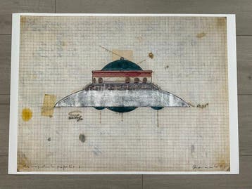Panamarenko (1940-2019) - studio magnetische properties 2, Antiek en Kunst